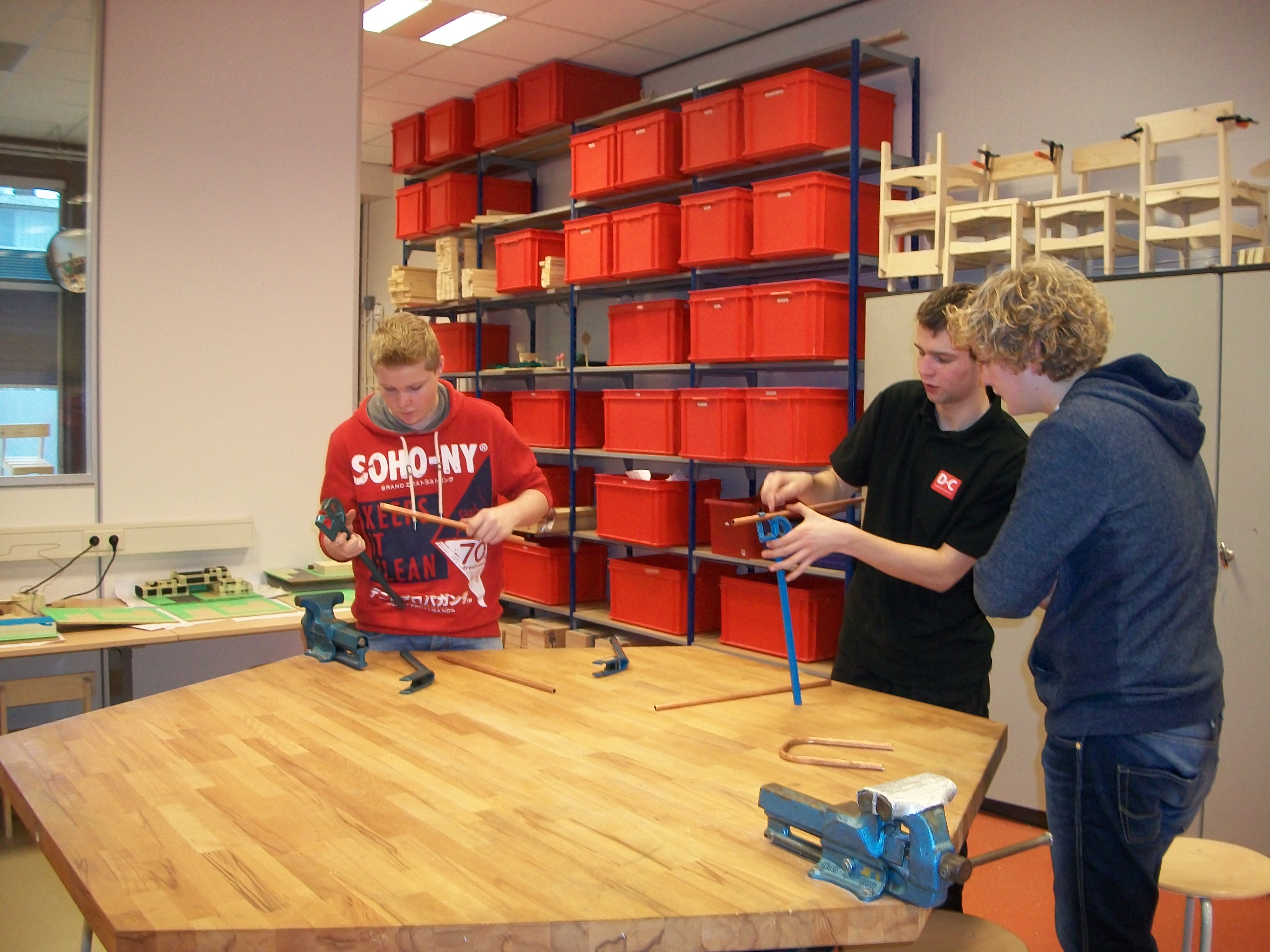 Vmbo-leerlingen Carmelcollege oriënteren zich op arbeidsmarkt
