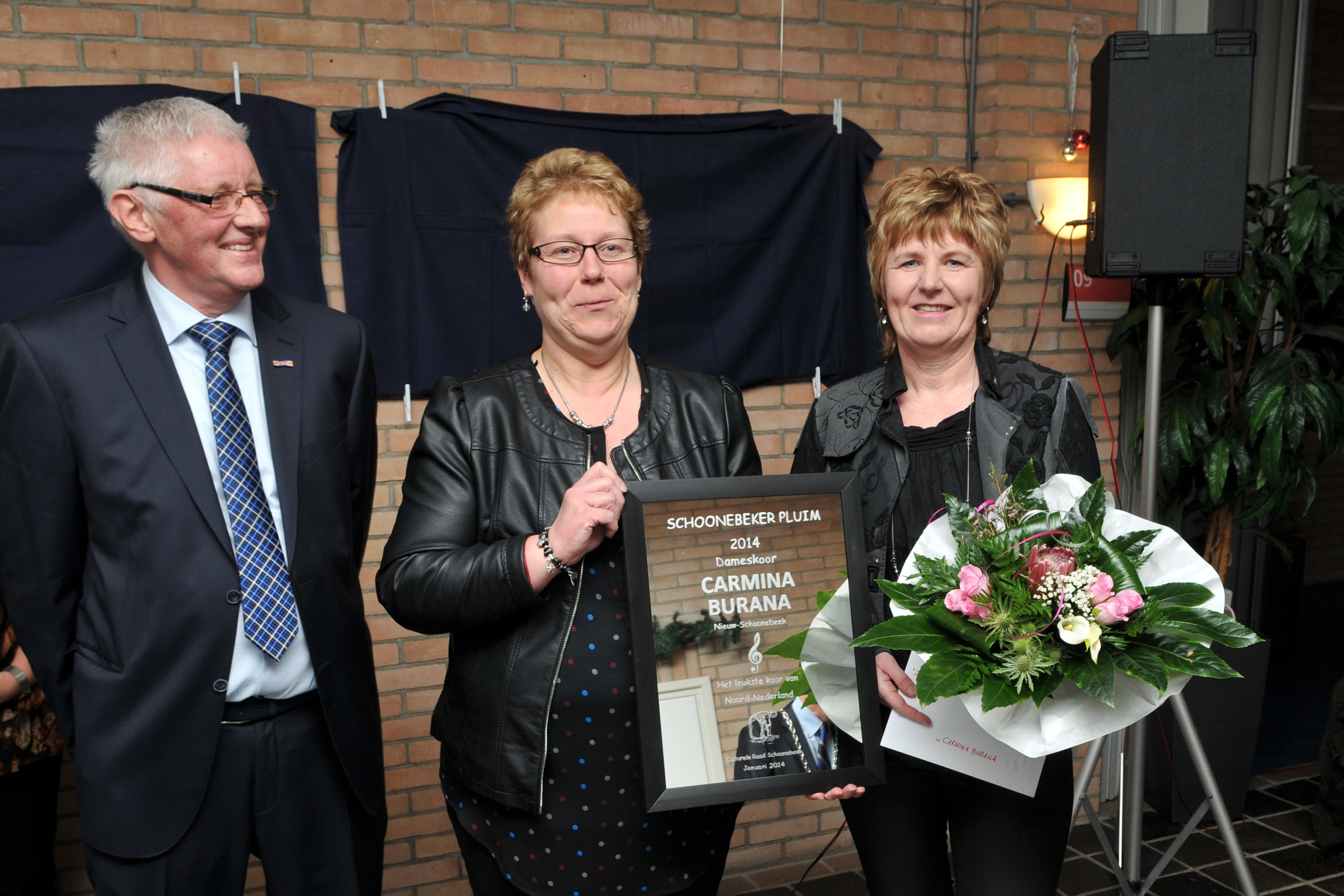 De Schoonebeker Pluim voor Dameskoor Carmina Burana uit Nieuw Schoonebeek