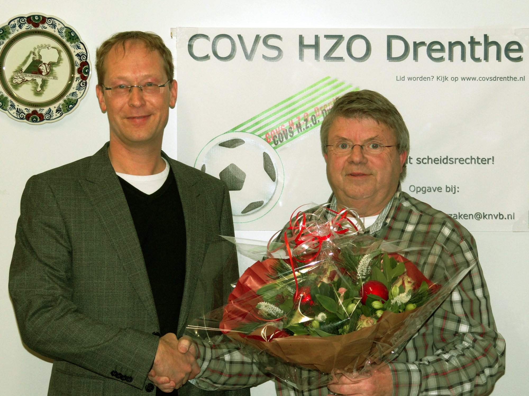 Riekus Hazelaar erelid COVS HZO Drenthe